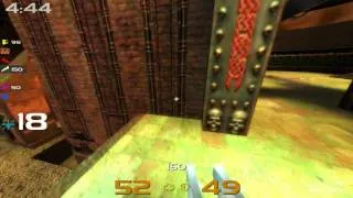 Quake Live - FFA - 50-16 - QZDM14 (Grim Dungeons) #3 - Quality Opponents