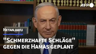 Netanjahu kündigt "schmerzhafte Schläge" gegen die Hamas an | AFP