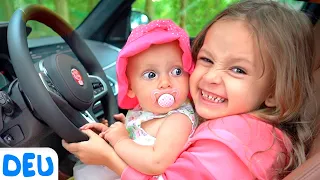 Wir sind im Auto | Maya und Mary - Deutsche Kinderlieder