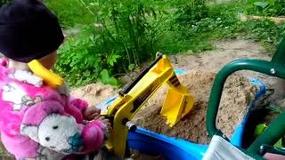 Детский экскаватор Excavator 30820 yellow