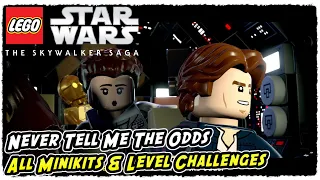 Lego Skywalker Saga Never Tell Me the Odds All Minikits and Level Challenges