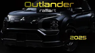 2025 Mitsubishi Outlander Ralliart - Supremely Luxury Confortable Interior SUV