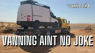 We Broke Down In The Middle Of Nowhere! |  The Real Van Life