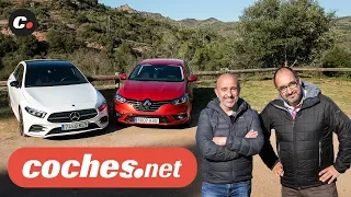 Renault Mégane vs Mercedes-Benz Clase A | Prueba Comparativa / Review en español | coches.net