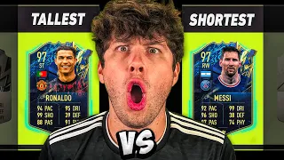 Tallest vs. Shortest FUT Draft