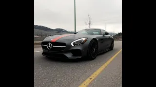 Modified Mercedes-AMG GT S! Weistec Downpipes, Eurocharged Stage 2 Software, H&R Springs