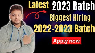 EY Hiring | OFF Campus Job Drive 2023 Batch | 2020 | 2021 | 2022 | 2023 Batch Hiring | Apply Now