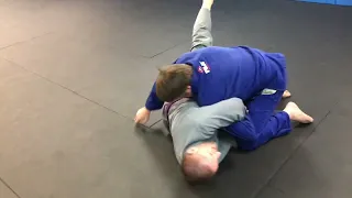 Half Guard - Kimura Sweep 2 ways!