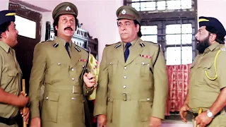 Andhe Behre Ban Gaye Nakli Policewaale - Kader Khan, Anupam Kher, Sadashiv - Hum Hain Kamaal Ke