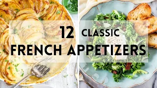 12 Classic French Appetizers #sharpaspirant #appetizerideas #recipeideas #classicfood #appetizer