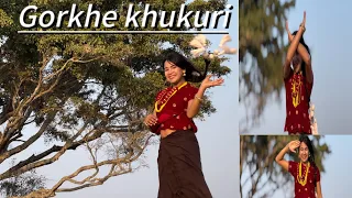 Gorkhe khukuri Cover/Asmitaranpal/Original/lomassharmaYoutube #1million #dance #viralvideo #youtube