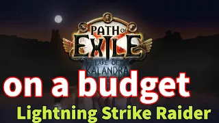 Farm T16 Maps for under 200c - Lightning Strike Raider Costco Edition - POE 3.19