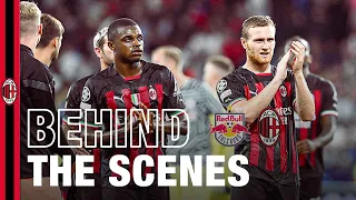 Behind The Scenes RB Salzburg v AC Milan | Exclusive