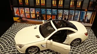 1:24 collection car DIORAMA MERCEDES SL500 2012 SPORT