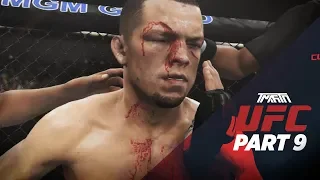 NICK DIAZ RIVAL FIGHT! - UFC 3 Career Mode - Part 9