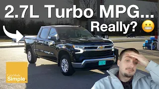 2023 Chevy Silverado 2.7 Turbo MPG Test | Real World Fuel Economy