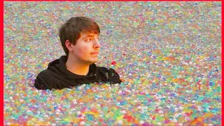 I Put 100 Million Orbeez In My Friend's Backyard. #mrbeast #mrcrazy