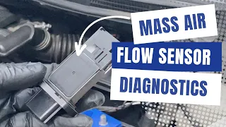 How to Test & Fix Mass Air Flow Sensor Fault Codes P0101, P0102, P0103 | Fix MAF Sensor Fault Codes