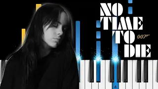 Billie Eilish - No Time To Die (James Bond Theme Song) - Piano Tutorial