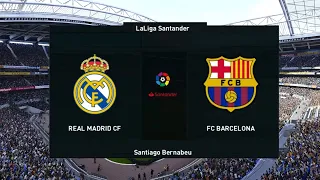 PES 2022 BARCELONA VS REAL MADRID FULL LALIGA   MATCH PC GAMEPLAY. ElClásico