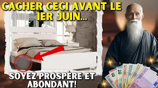 Cachez cela sous votre lit AVANT LE 1ER JUIN, et vous aurez beaucoup de PROSPÉRITÉ ET D'ABONDANCE!