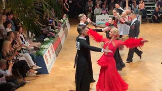 Dmitry Erofeev - Polina Erosh, slowfox. GOC 2019, WDSF Grand Slam Standard.