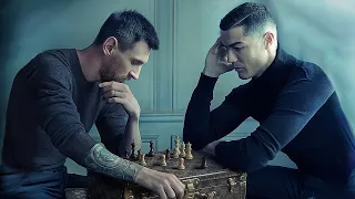 Messi And Ronaldo Play Chess