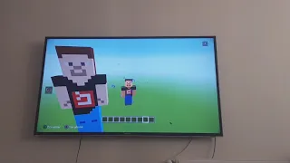 Kendi heykelimi yaptım minecraft