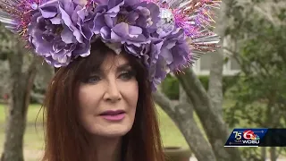WDSU'S Margaret Orr rolls with Krewe of Muses