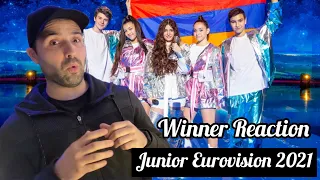 Reaction 🇦🇲: Malena - Qami Qami | Winner Performance (Junior Eurovision 2021)