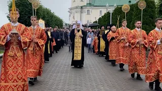 Почаїв,  Хресний хід в Неділю Всіх святих на Русі просіявших, 2023 р.