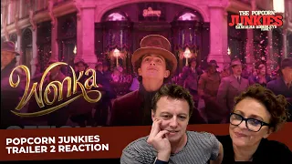WONKA (Official Trailer 2) The Popcorn Junkies Reaction