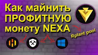 ❗️NEXA - НОВАЯ ПРОФИТНАЯ МОНЕТА❗️ | НАСТРОЙКА В RAVEOS, HIVEOS И WINDOWS