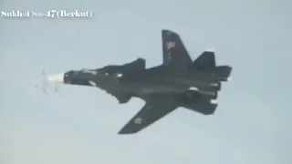 Sukhoi Su-47 (Berkut) in Action.Golden Eagle