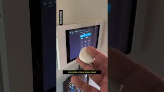 Botão de Ação e Tablet com Fully Kiosk