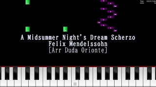 A Midsummer Night's Dream Scherzo - Mendelssohn - Flute Excerpt TUTORIAL (Arr Duda Oriontte)