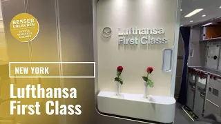 Lufthansa First Class Frankfurt - New York - Lufthansa First Class Terminal