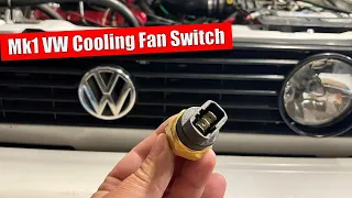 Testing a Mk1 VW Coolant Fan Switch