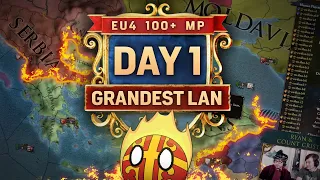 Biggest EU4 Event  - EU4 Grandest Lan 2022 - Recap of day 1