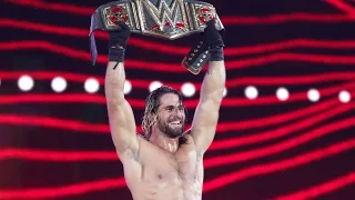 Dean Ambrose VS Seth Rollins - WWE HeavyWeight Championship FULL MATCH on RAW