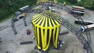 Zirkus Flic Flac ABBAU VOM ZIRKUSZELT  Non-Stop!! An zwei Tagen wird abgebaut