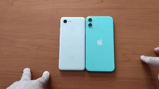 IPhone 11 vs Pixel 3 сравнение камер