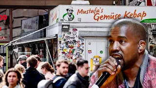 Kanye West geht Döner essen in Berlin! 😱🔥 (Mustafas Gemüse Kebap)