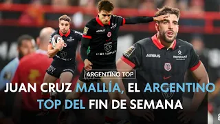 Juan Cruz MALLÍA, el ARGENTINO TOP del fin de semana  🔝 🇦🇷