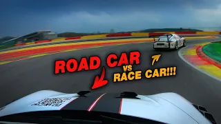 ON TRACK with our 992 GT3 RS! Road car vs Cup car?!