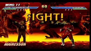 Mortal Kombat New Era T-800 Terminator (Upgraded Model) Full Playthrough Gameplay Demonstration