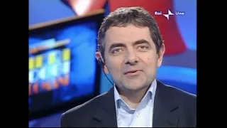 Pippo Baudo intervista Rowan Atkinson (Mr. Bean) - Domenica In - 08-4-2007