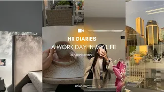 HR DIARIES: Day in the life of an HR Business Partner ✧ [in office edition] ✧