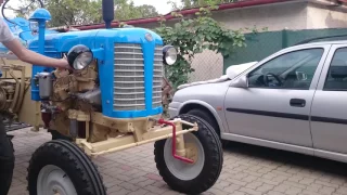 Zetor 25 k štart