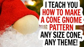 Easy Santa Gnome / No Sew Gnome / Christmas Gnome / Standing Gnome / Gnome with Arms and Legs DIY